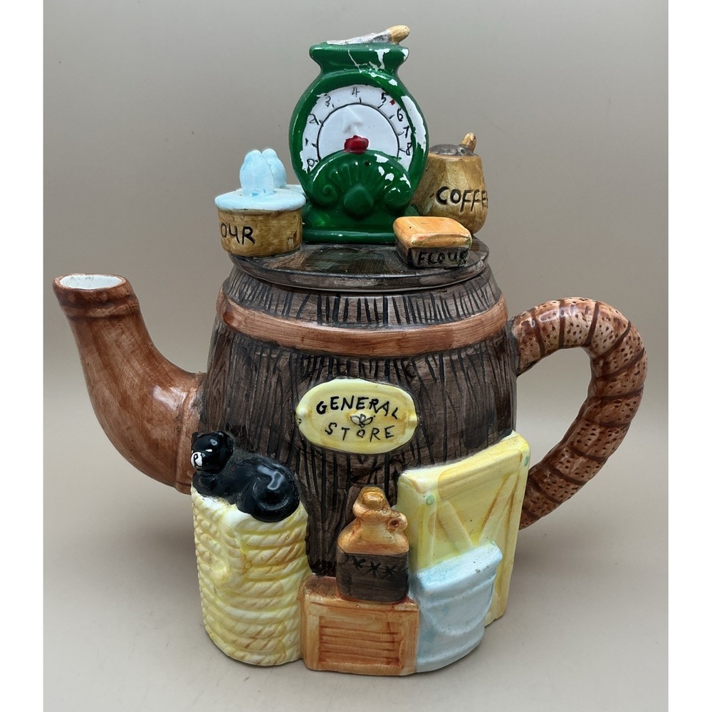 Vintage Cardinal General Store‎ Ceramic Teapot, 1994.